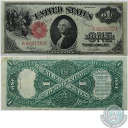 1917 USA $1 Note in Very Fine+ Condition.