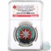 Image 1 : RCM Issue: 2014 Canada $25 Christmas Ornament Enameled NGC Certified PF-69 Ultra Cameo- FIRST RELEAS