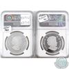 Image 2 : RCM Lot: 2x 2015 Canada $20 North American Sport Fish Series Fine Silver Coins NGC Certified PF-70 U