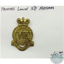 8th Canadian Hussars (Princess Louise's New Brunswick) Cap Badge with original lugs, no pin (corrode