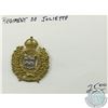Image 1 : Regiment de Joliette Cap Badge with original lugs, no pin