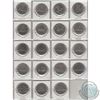 Image 1 : Mixed page of 19x 1968 to 1986 Canada Nickel Dollar collection. You will receive one of each date, i
