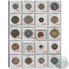 Image 1 : Mixed Page of 20 x Various Tokens Medallions, and Trade Dollars.Sold as is, No Returns.