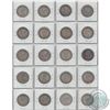 Image 2 : Mixed page of 20x Canada Silver 50-cent coins-Oldest Date 1910. Sold As Is, No returns. Please view 
