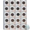 Image 1 : Mixed page of 20x Canada Large 1-cent Coins - Oldest Date 1876. Sold as is, No returns. Please view 