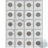 Image 1 : Mixed page of 20x Canada Silver 25-cent coins - Oldest Date 1899