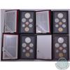 Image 1 : RCM Lot: 1990-1995 Canada Proof Double Dollar Sets. Included are the 1990, 1992, 1994 and the 1995 L