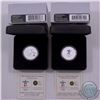Image 1 : RCM Lot: 2008-2010 Canada $1 Sterling Silver Coloured Lucky Loonies Commemorating the Vancouver 2010