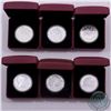 Image 1 : RCM Lot: 6x Canada Commemorative Proof Silver Dollars: 1992, 1993, 1994, 1995, 1996 and 1997. Coins 
