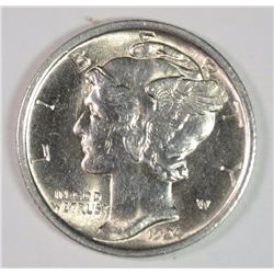 1924 MERCURY DIME CH BU FULL BANDS