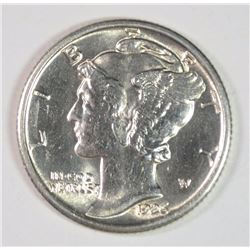 1926 MERCURY DIME GEM BU