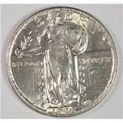 1928 STANDING LIBERTY QUARTER AU/BU