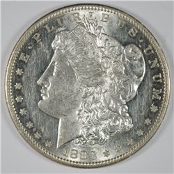1883-S MORGAN DOLLAR BU HAS PROOF LIKE LOOK, VERY FLASHY