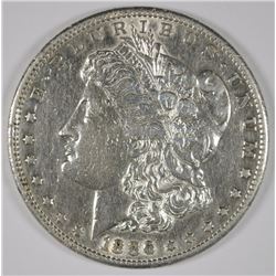 1886-S MORGAN DOLLAR AU
