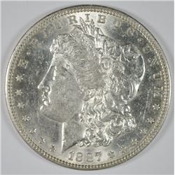 1887-S MORGAN DOLLAR CH BU