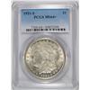 Image 1 : 1921-S MORGAN SILVER DOLLAR, PCGS MS-64+ BIG MONEY IN MS-65!