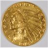 Image 1 : 1913 $2.5 GOLD INDIAN CH BU