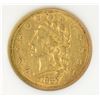 Image 2 : 1837 $2.5 GOLD CLASSIC HEAD PCI AU