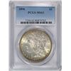 Image 1 : 1896 MORGAN SILVER DOLLAR, PCGS MS-63