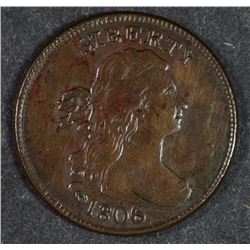 1806 HALF CENT AU