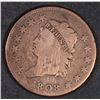 Image 1 : 1808 CLASSIC HEAD LARGE CENT, VG CLEANED
