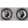 Image 2 : ( 2 ) 2015 AUSTRALIAN KOALA ONE OUNCE .999 SILVER COINS