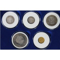 ( 5 ) COIN SPANISH REALE SET: