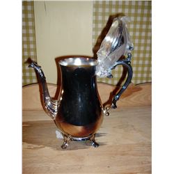 SILVER PLATED TEA  POT