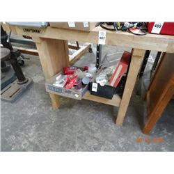 Wood Work Bench w/Vise