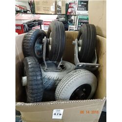 Box of Tires & Wheels