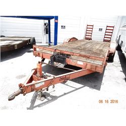 Emerson Hammerhead 7' x 21' T/A Dovetailed Equip. Trlr w/Ramps & Winch