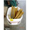 Image 1 : Bucket of Wood Lathe Tools (11) Shop Smith