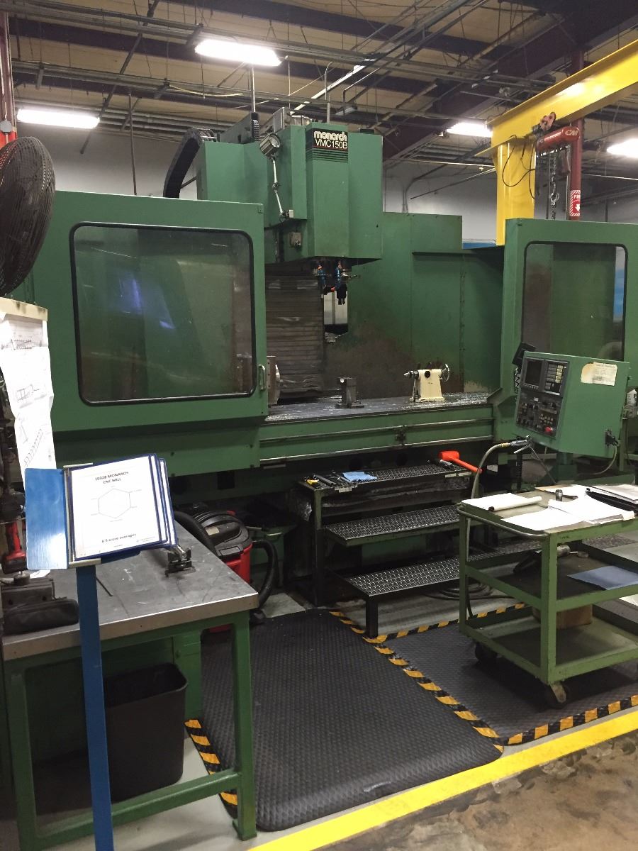 1990 MONARCH VMC-150B Vertical Machining Center w/ Fanuc 15M