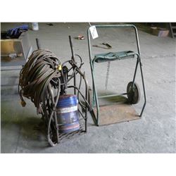 2 CARTS WITH OXYACETYLENE HOSE