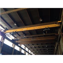 2 3 TON UNDERSLUNG OVERHEAD CRANES ON SINGLE BRIDGE WITH PENDANT CONTROL
