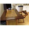 Image 2 : CONTENTS OF UPSTAIRS LUNCH ROOM INC. TABLE, LARGE SHELF, AND CONTENTS OF CUPBOARDS