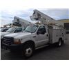 Image 2 : 1999 FORD F450 1-TON BUCKET TRUCK, TRITON V10, 38' REACH, ALUMINUM BOX VIN: 1FDXF4655XEE81675
