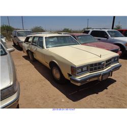 1986 - OLDSMOBILE STATION WAGON