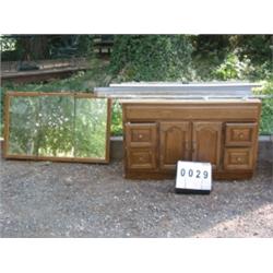 COLLECTIBLE BATHROOM VANITY