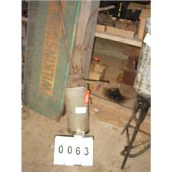 COLLECTIBLE CATERPILLAR EARLY GREASE PUMP