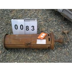 COLLECTIBLE GAS WATER HEATER ANTIQUE
