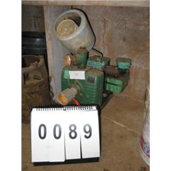 COLLECTIBLE BARNES PUMP GASOLINE POWERED