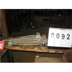 COLLECTIBLE STEEL HINGES (4)