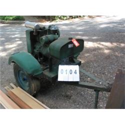 COLLECTIBLE 3 KW ONAN DIESEL GENERATOR