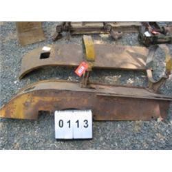 COLLECTIBLE CATERPILLAR 30 FENDERS (2)