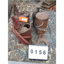 COLLECTIBLE 4 GREASE PUMPS