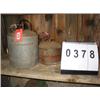 Image 1 : COLLECTIBLE GASOLINE CANS (2)