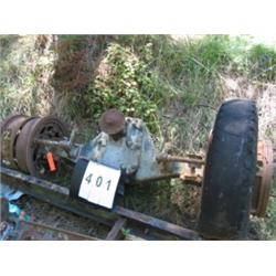 COLLECTIBLE AUTOCAR AXLE