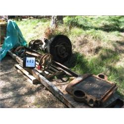 COLLECTIBLE AUTOCAR AXLE