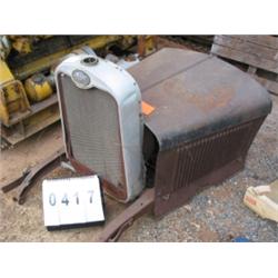 COLLECTIBLE CHEVROLET ENGINE AND RADIATOR